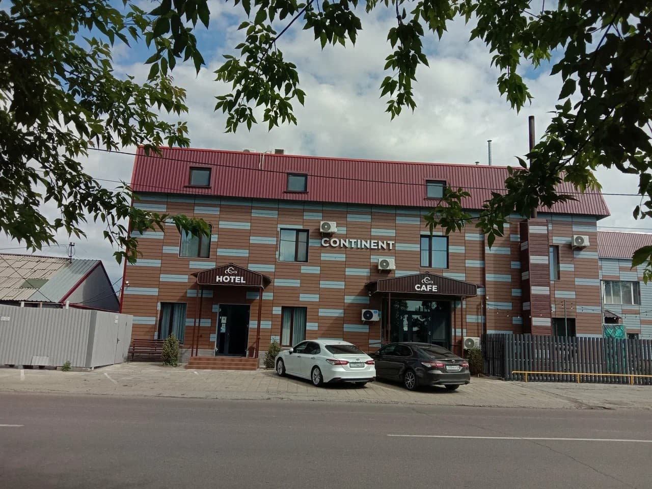 Continental Halal hotel complex with cafe